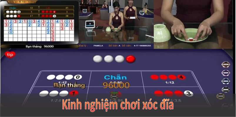 Kinh nghiệm xóc đĩa Xin88